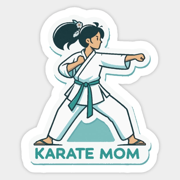 Karate mom art Sticker by SeaLife